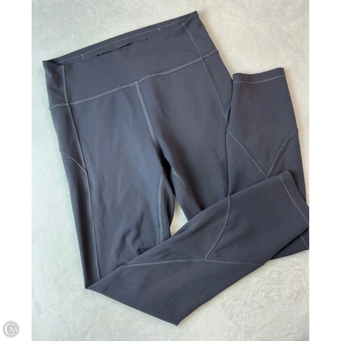Athletic Leggings By Lululemon In Grey, Size: 2
