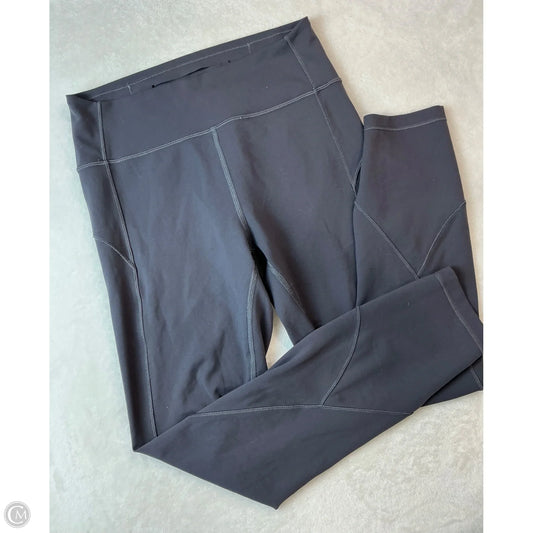 Athletic Leggings By Lululemon In Grey, Size: 2