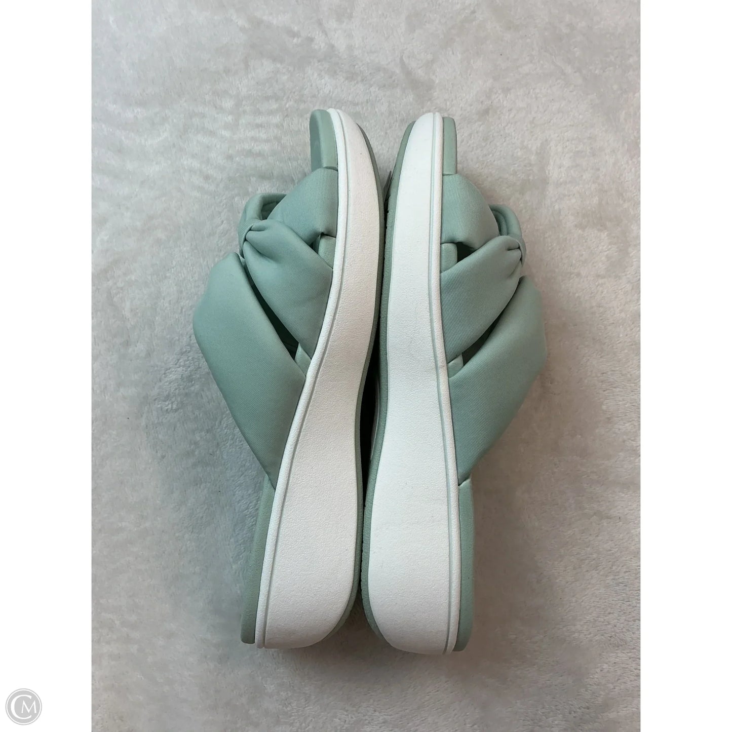 Sandals Flats By Clarks In Blue, Size: 7.5