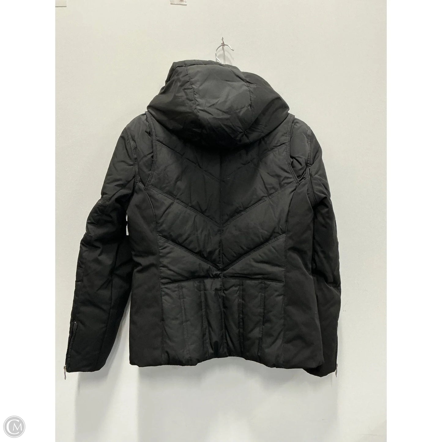 Coat Puffer & Quilted By Zero Xposure In Black, Size: S