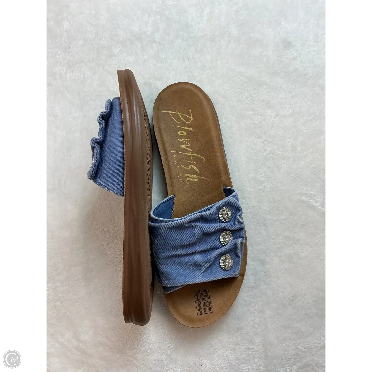 Sandals Flats By Blowfish In Tan, Size: 8