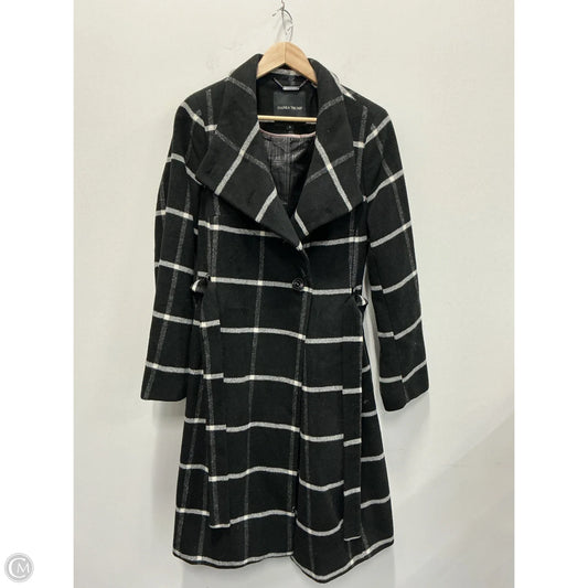 Coat Wool By Ivanka Trump In Black & White, Size: L