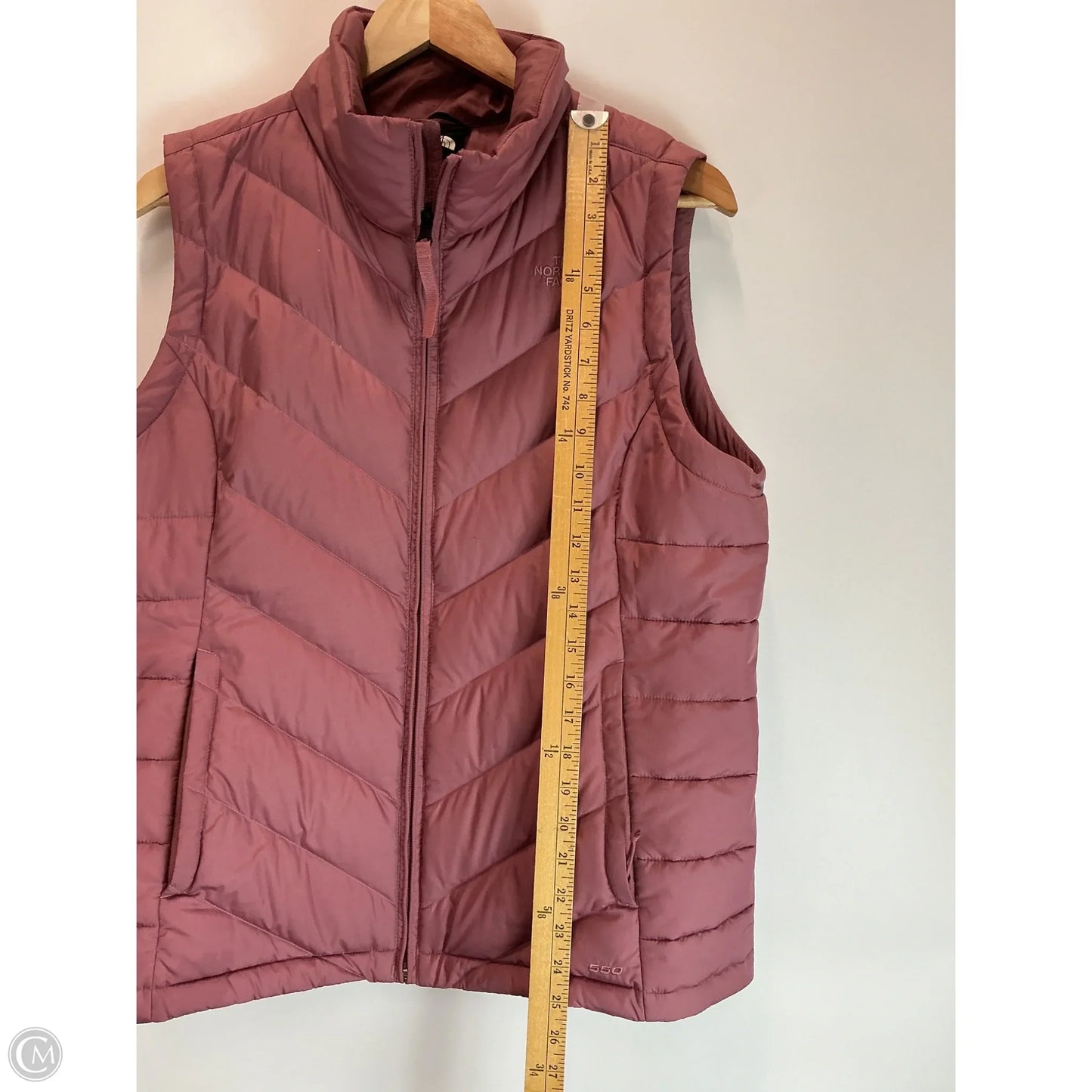 Vest Puffer & Quilted By The North Face In Purple, Size: L
