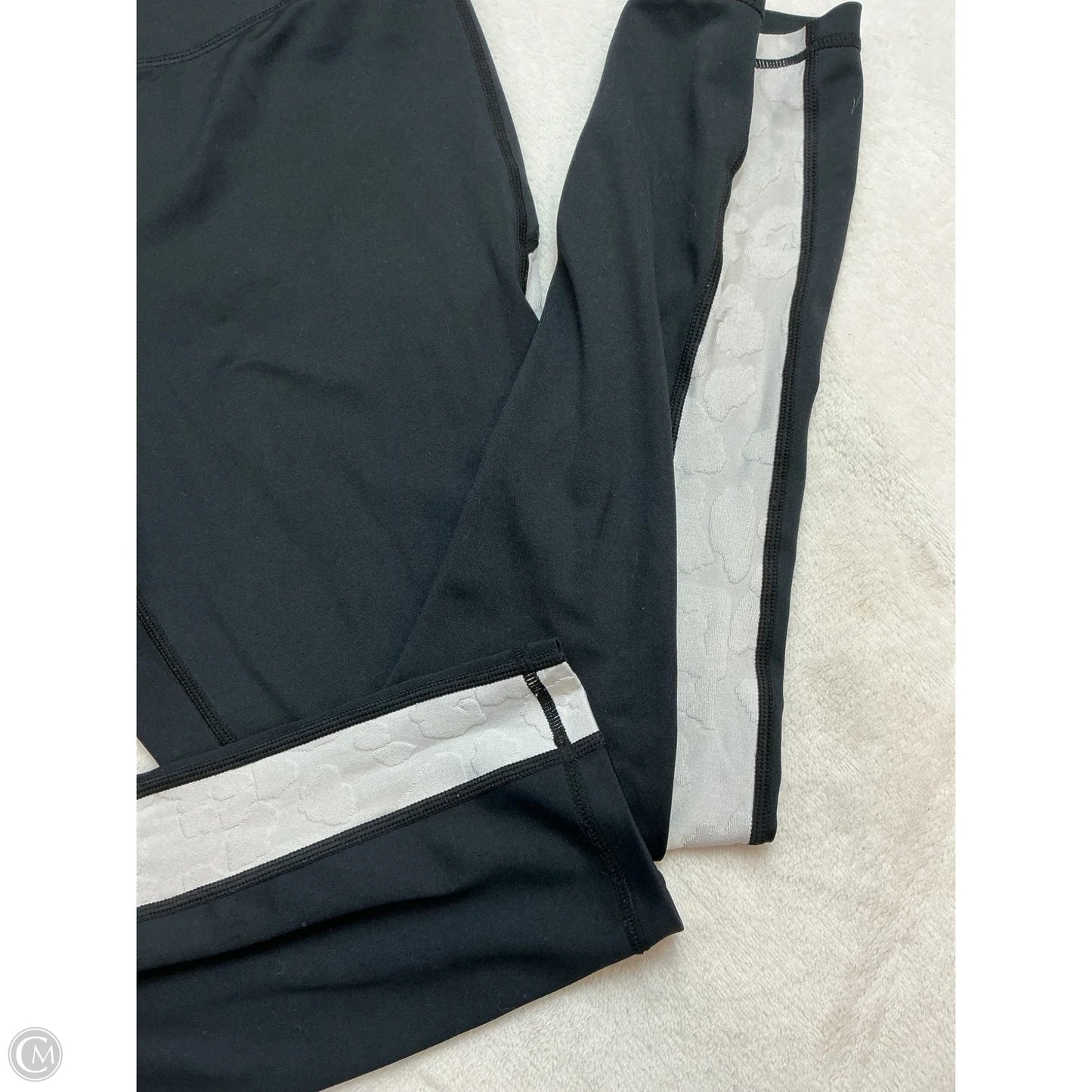 Athletic Leggings By Zyia In Black & Grey, Size: 12