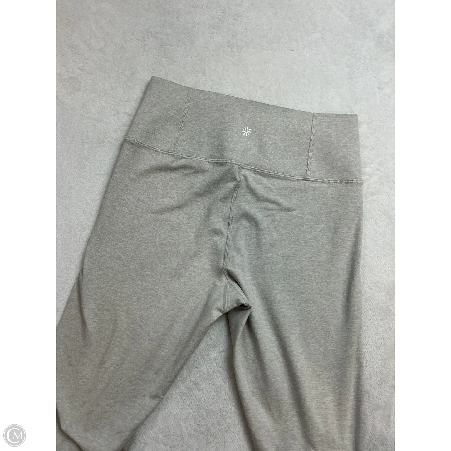 Athletic Leggings By Athleta In Ivory, Size: M
