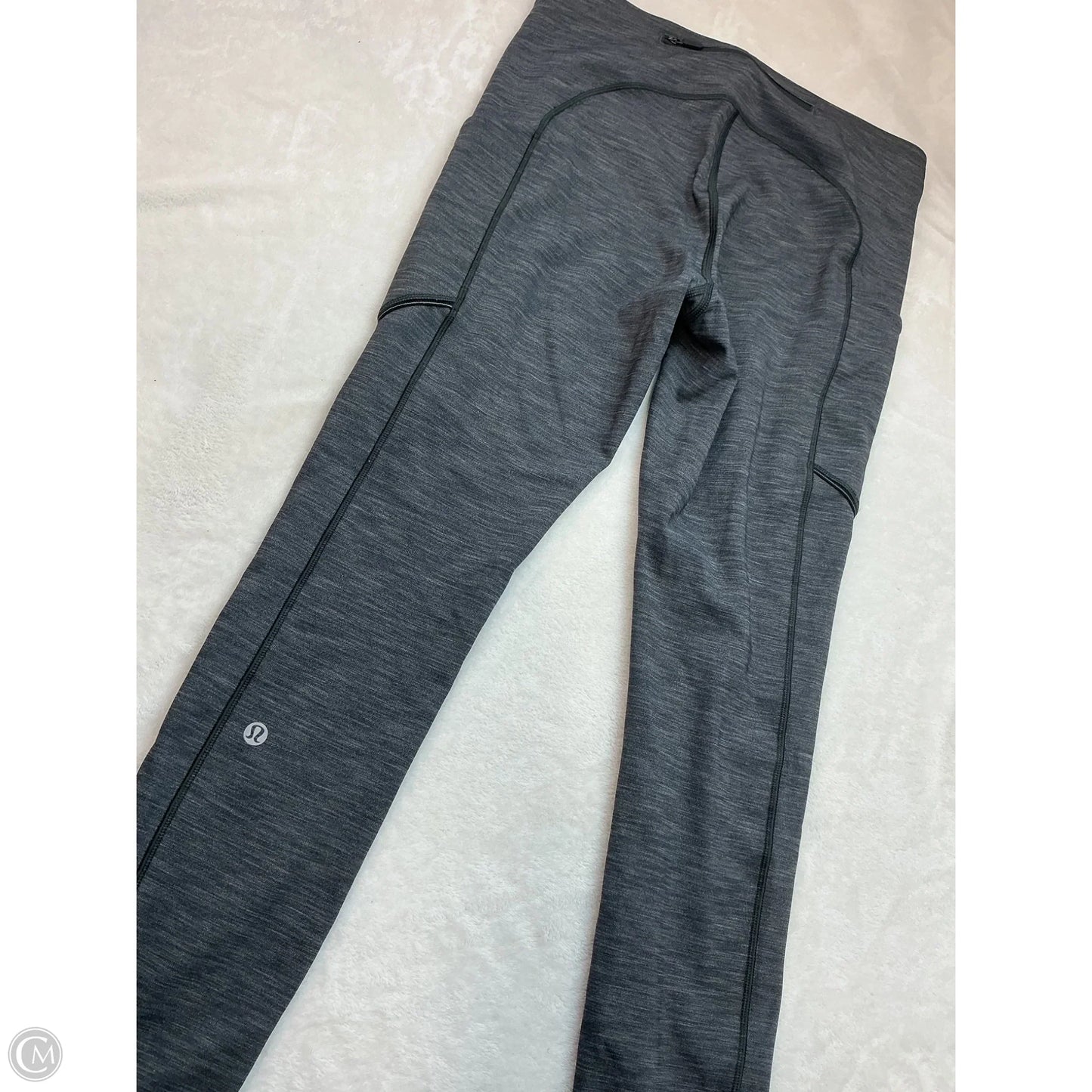 Athletic Leggings By Lululemon In Grey, Size: 6