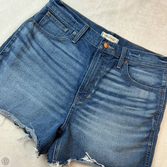 Shorts By Madewell In Blue Denim, Size: 8