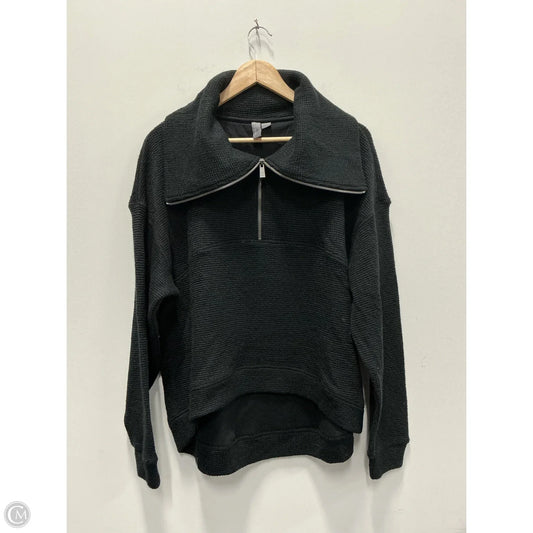 Athletic Sweatshirt Collar By Sweaty Betty In Black, Size: 8