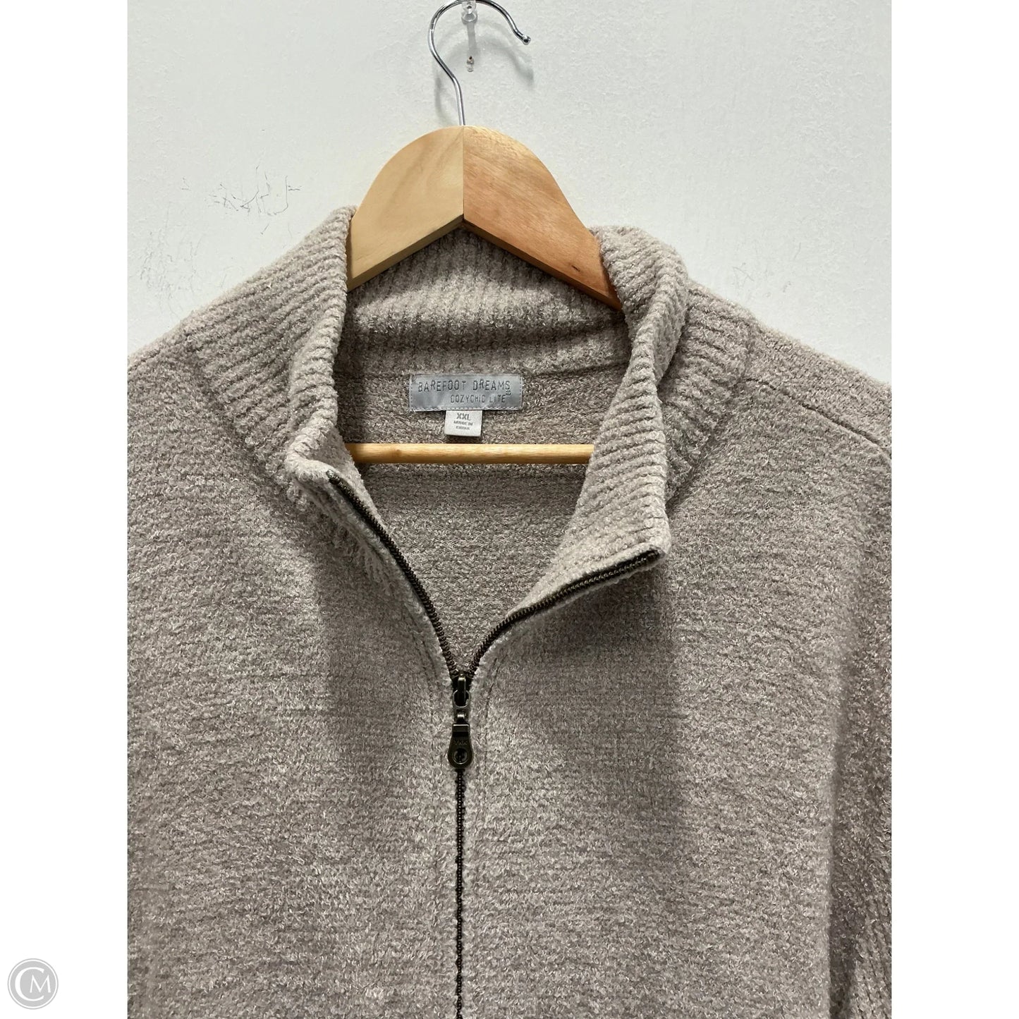 Cardigan By Barefoot Dreams In Grey, Size: Xxl