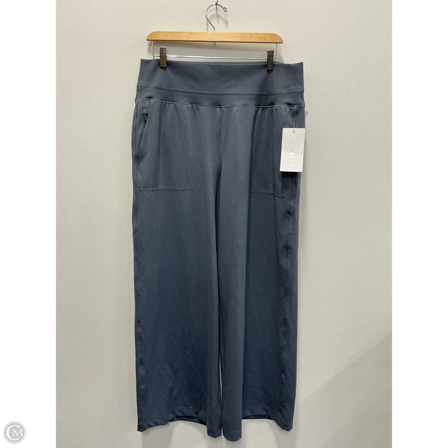 Athletic Pants By Athleta In Grey, Size: Xl