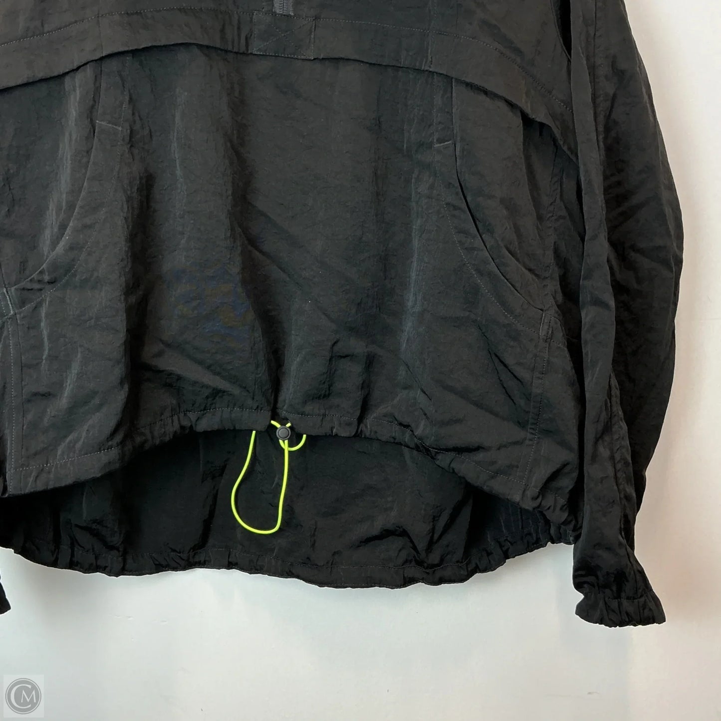 Jacket Windbreaker By Lululemon In Black, Size: M