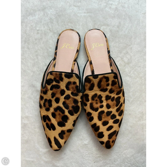 Shoes Flats By J. Crew In Animal Print, Size: 7