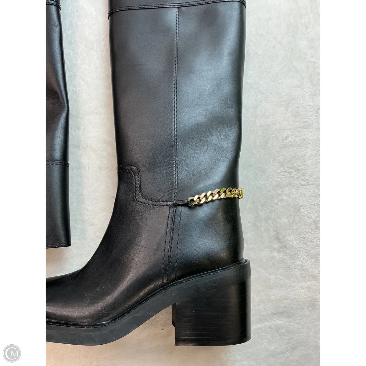 Boots Designer By Michael Kors In Black, Size: 8.5
