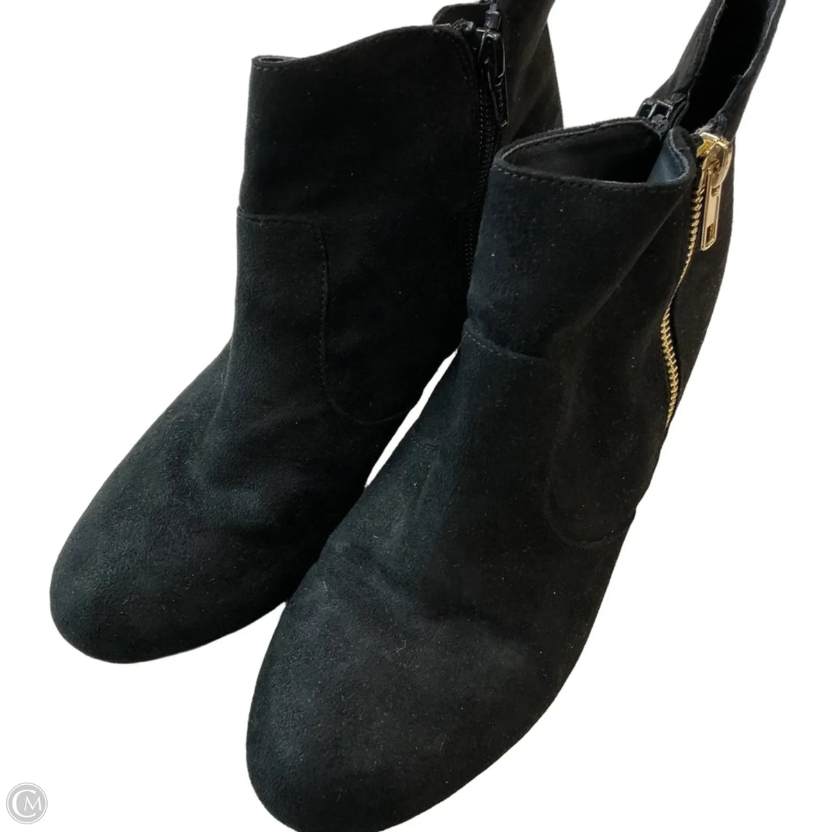Boots Ankle Heels By Report In Black, Size: 7
