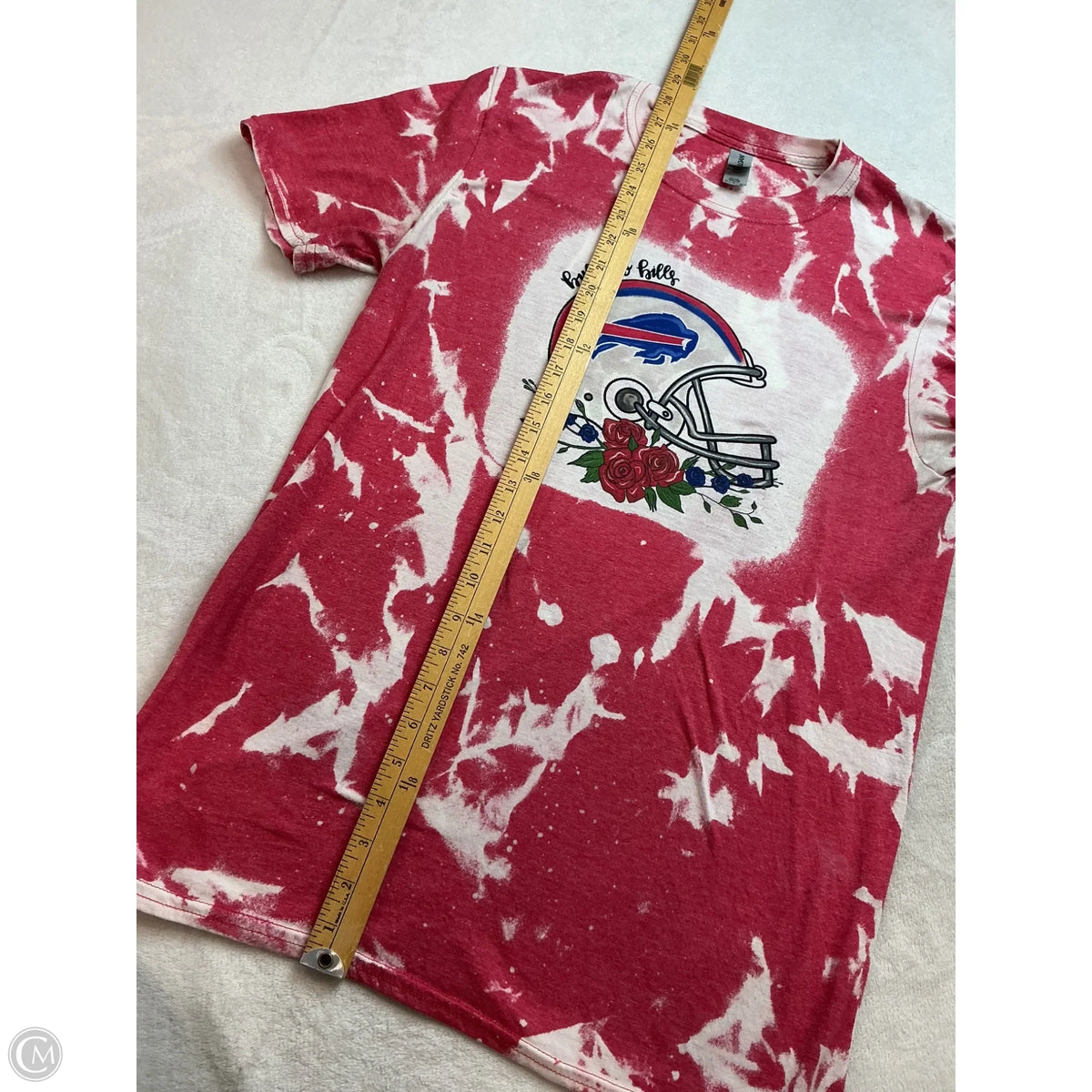 Top Short Sleeve By Gildan In Red, Size: M