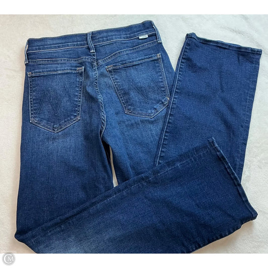 Jeans Straight By Mother In Blue, Size: 2