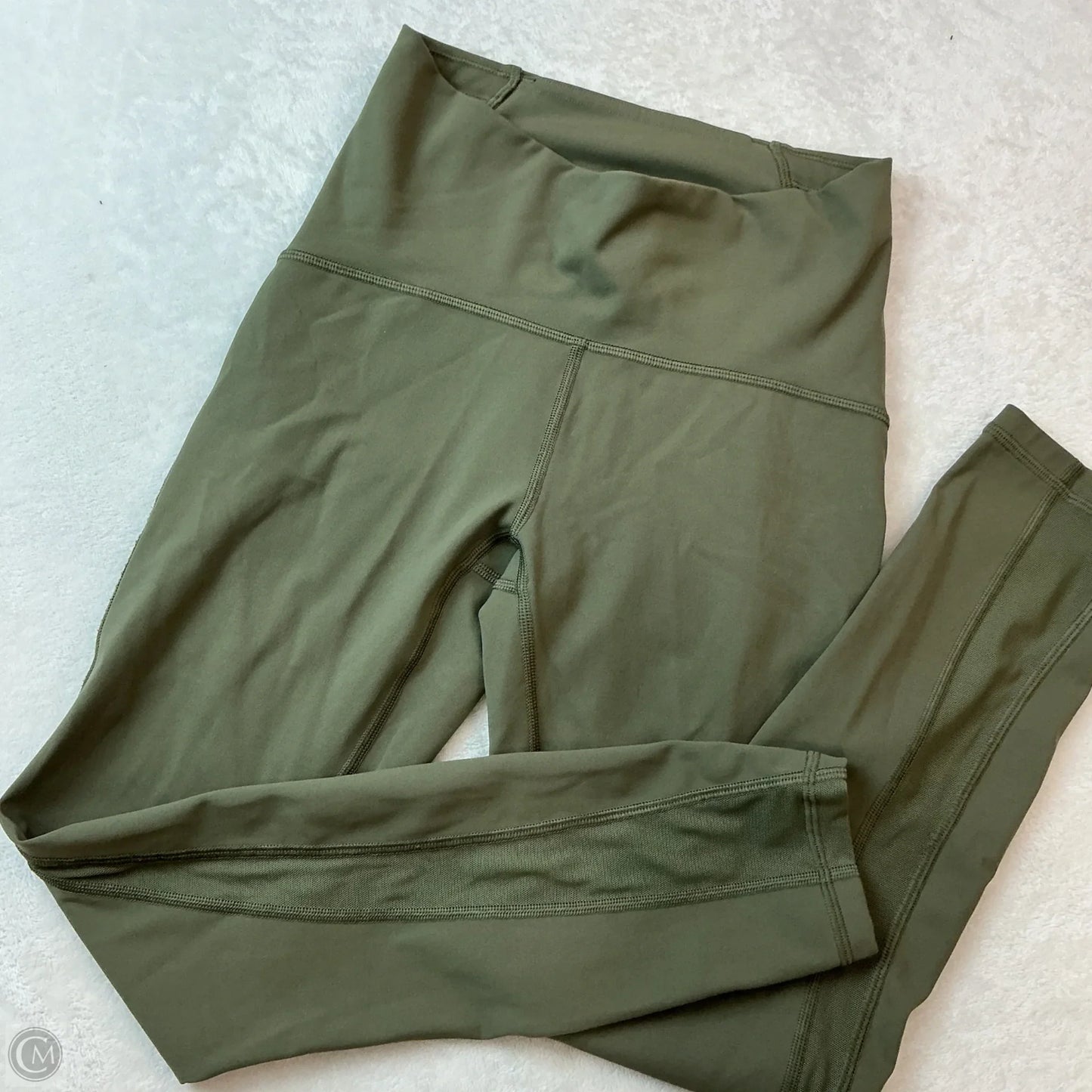 Athletic Leggings By Lululemon In Green, Size: 4