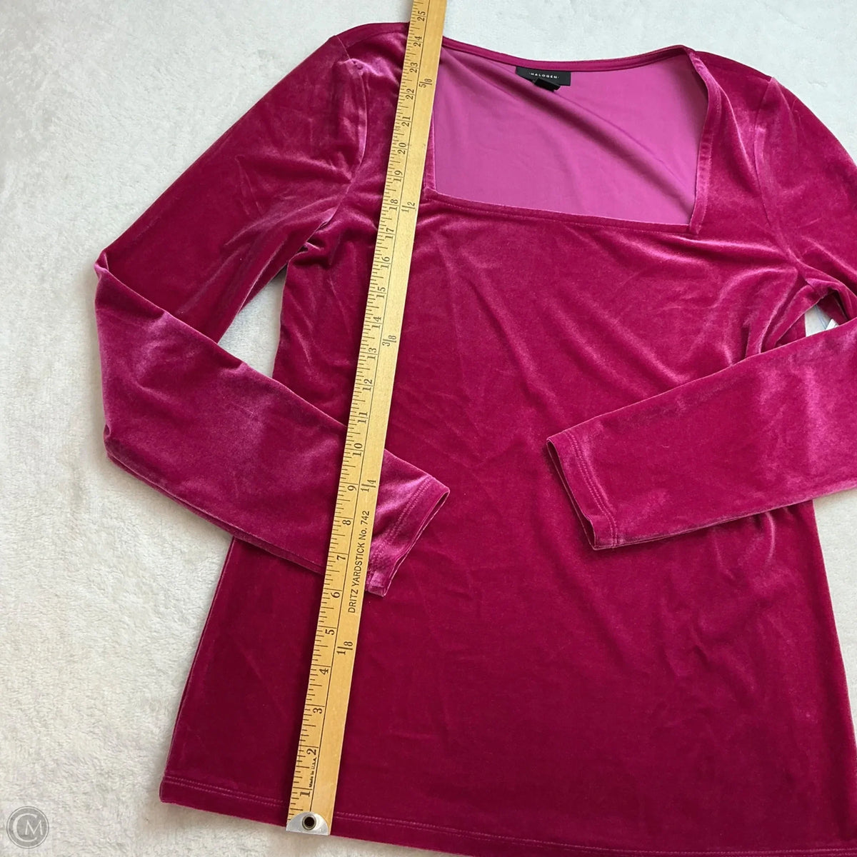 Top Long Sleeve By Halogen In Pink, Size: S
