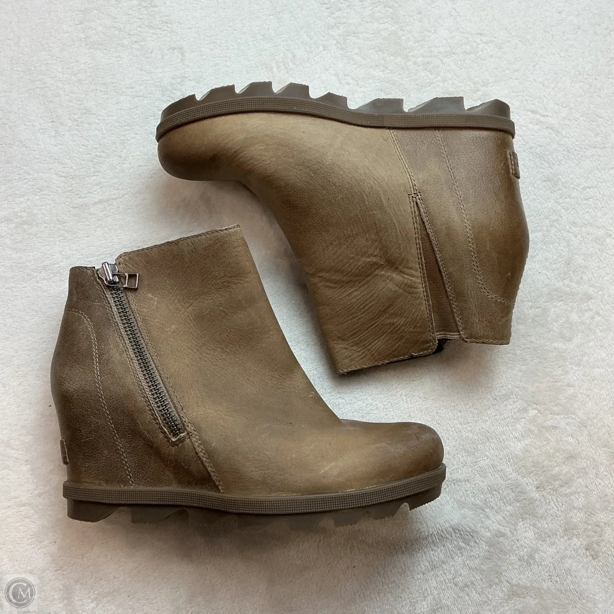 Boots Ankle Flats By Sorel In Brown, Size: 8