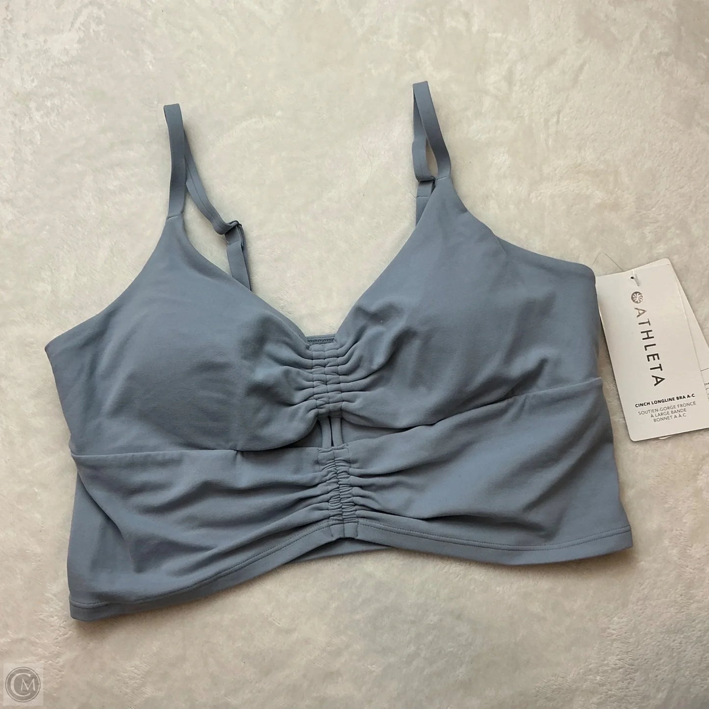 Athletic Bra By Athleta In Blue, Size: M