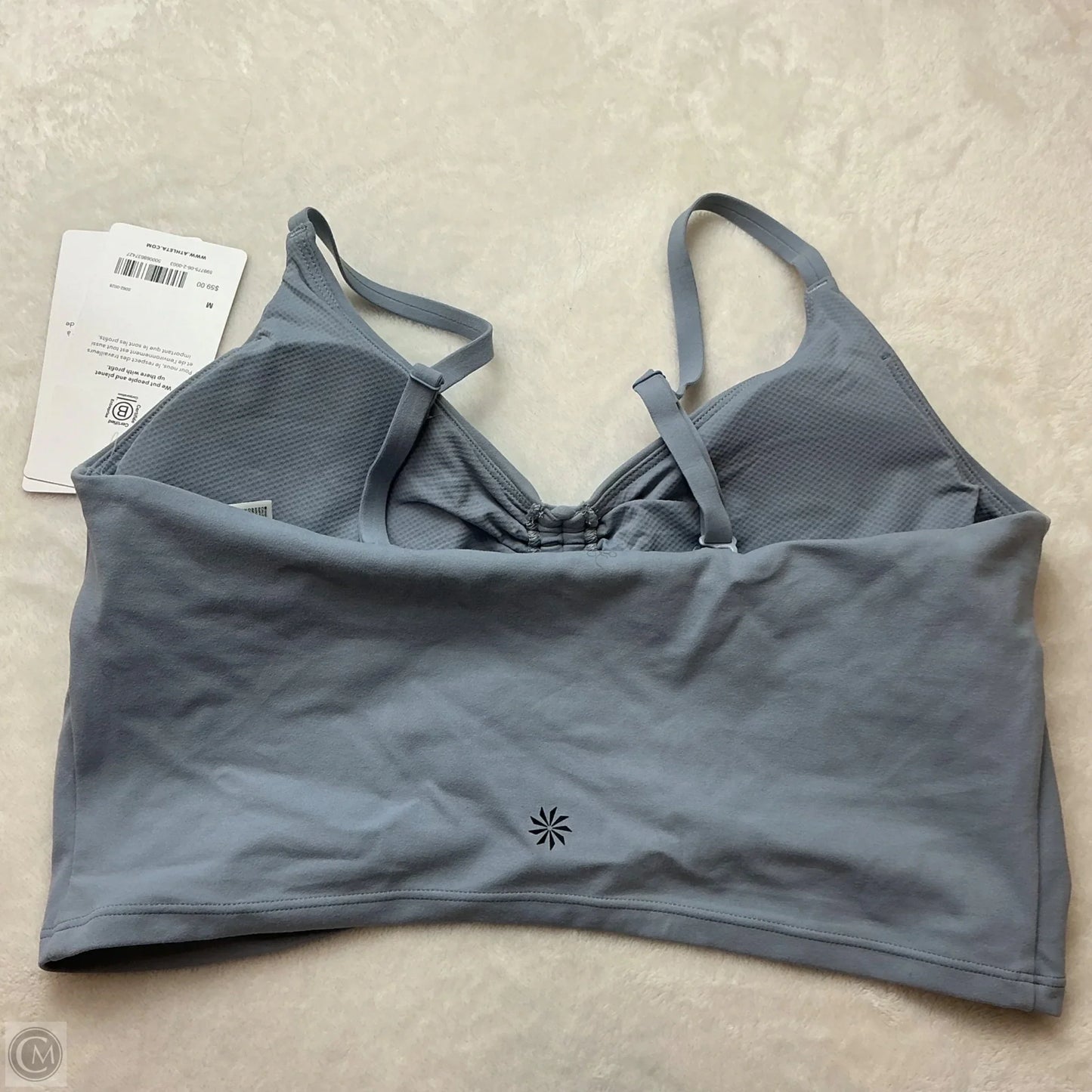 Athletic Bra By Athleta In Blue, Size: M