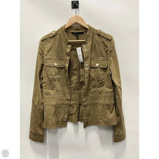 Jacket Denim By White House Black Market In Brown, Size: 12