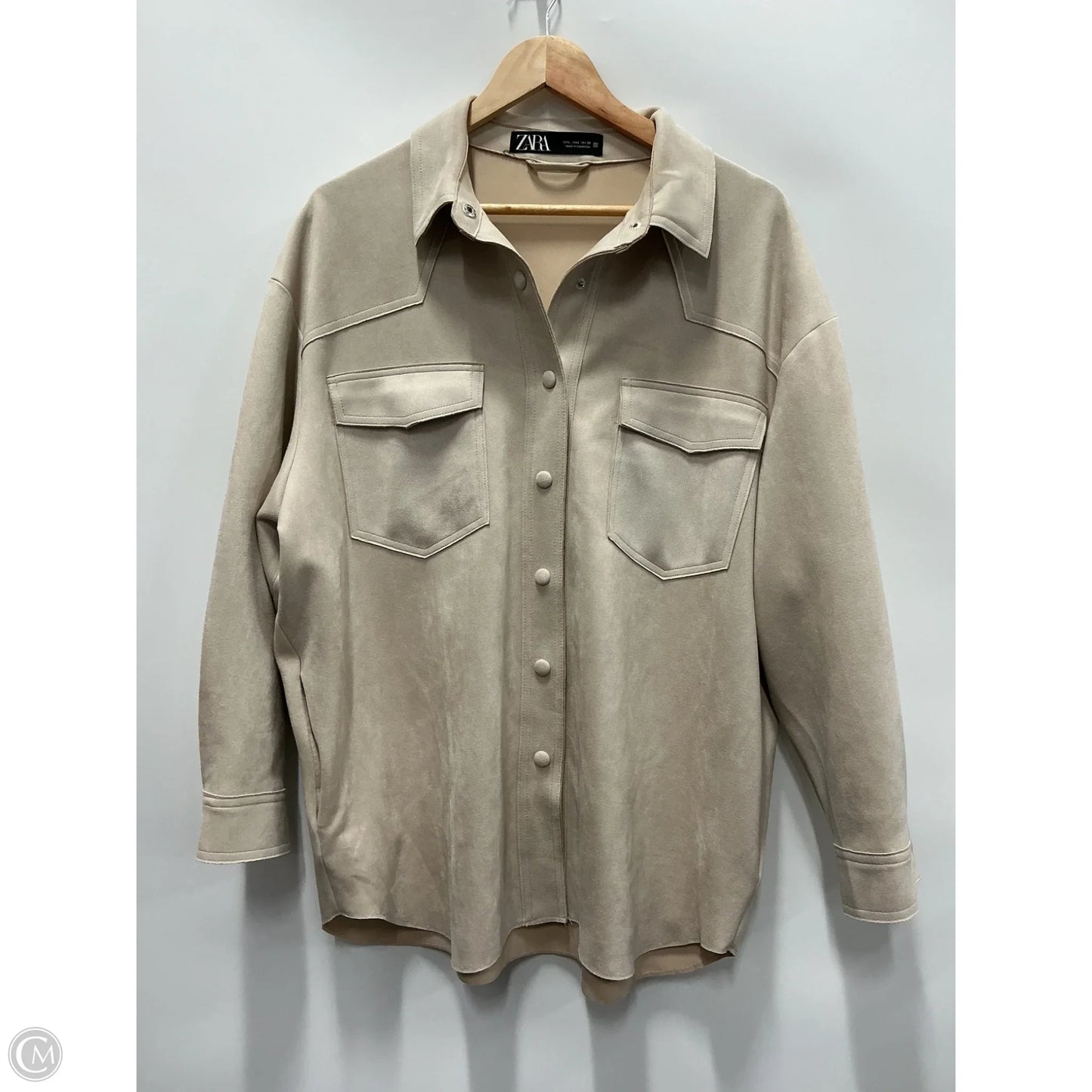 Jacket Other By Zara In Cream, Size: L