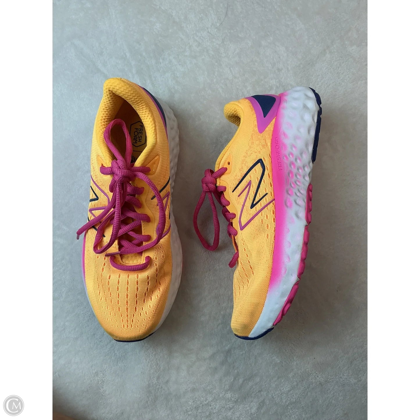 Shoes Athletic By New Balance In Yellow, Size: 7.5