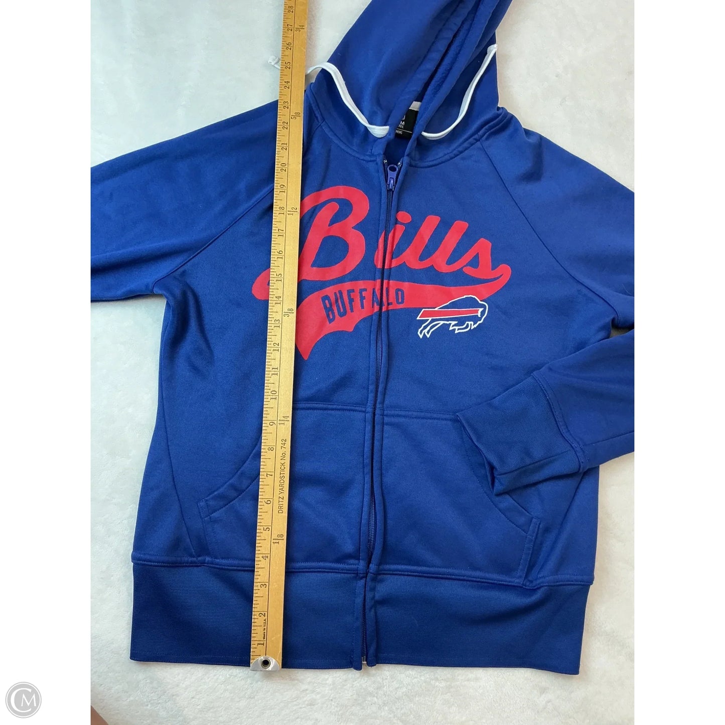 Sweatshirt Hoodie By Nfl In Blue, Size: M