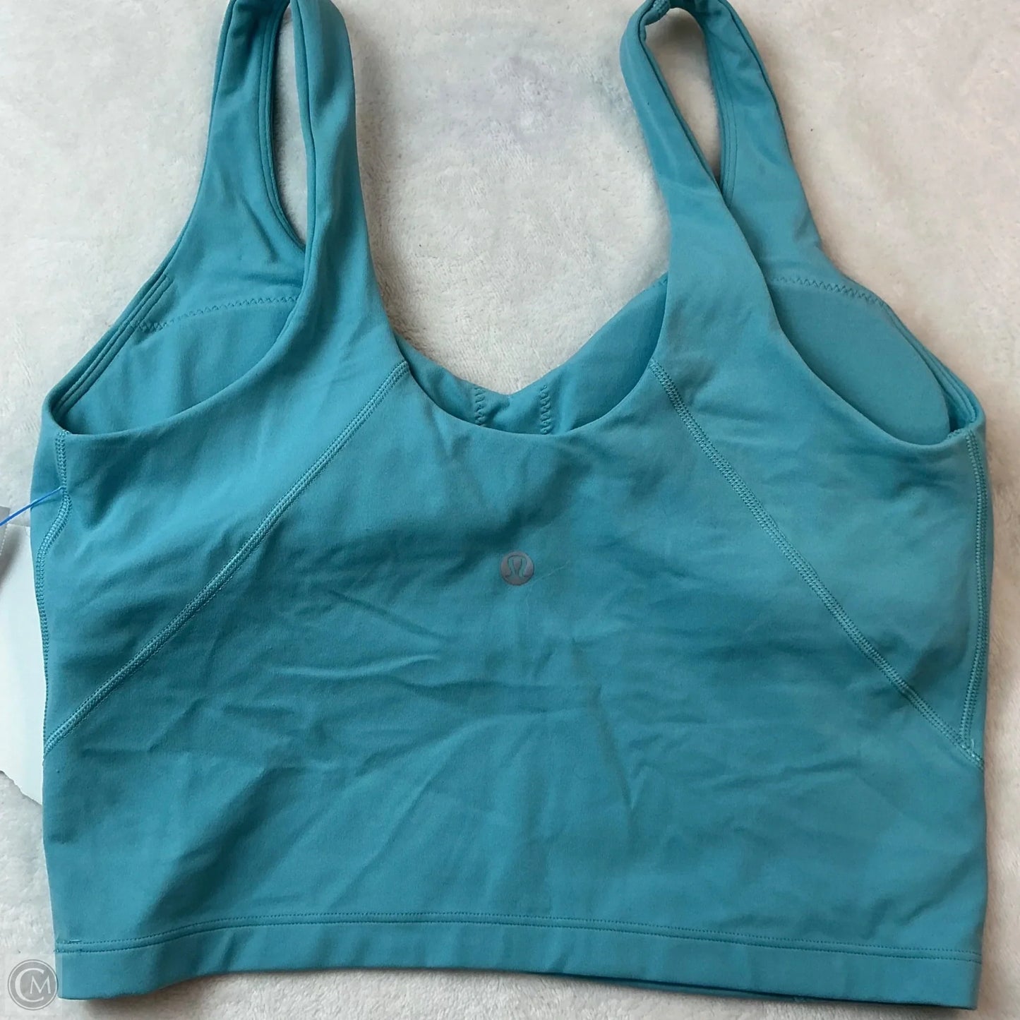 Athletic Bra By Lululemon In Blue, Size: 8