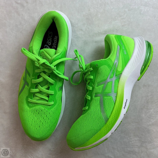 Shoes Athletic By Asics In Green, Size: 8