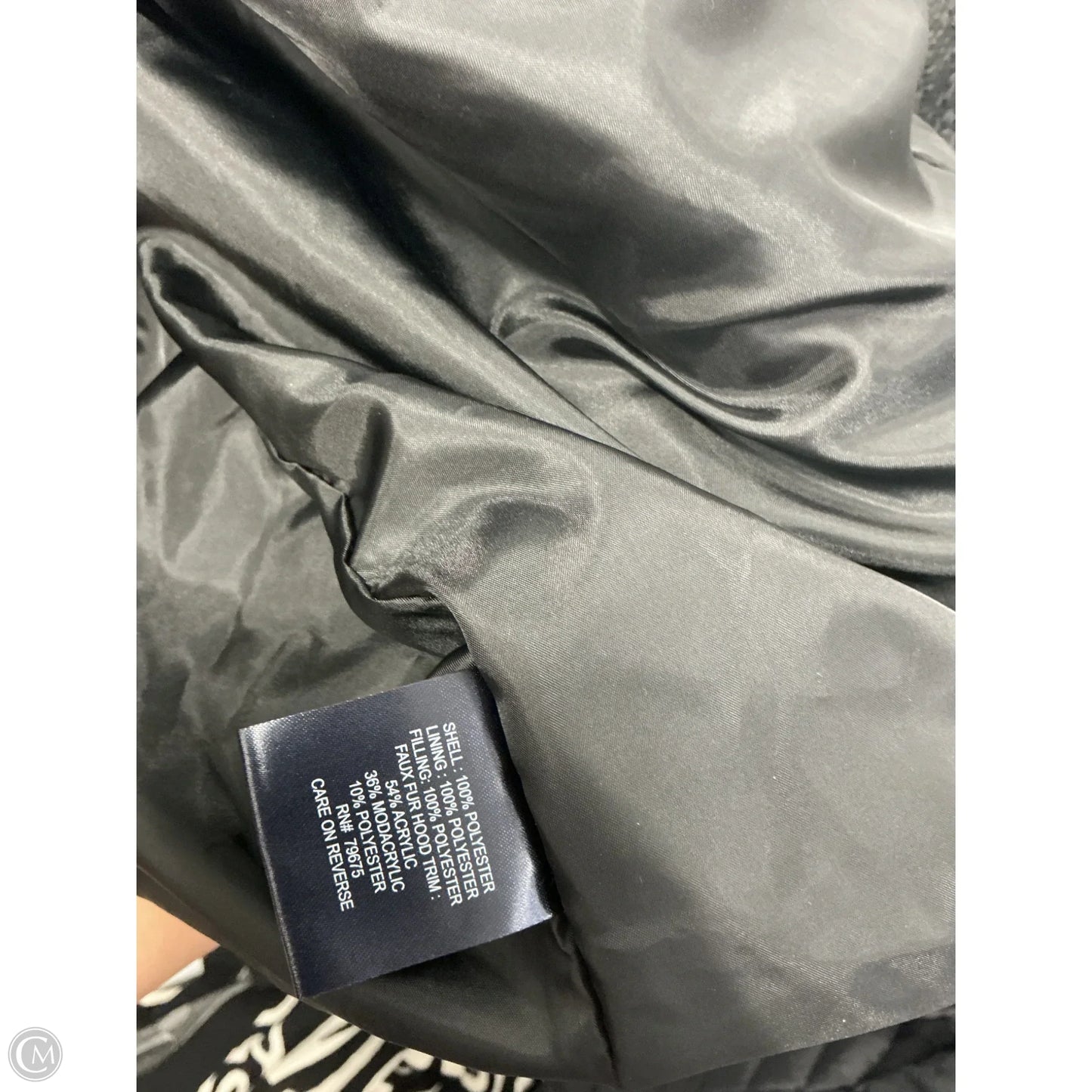 Coat Puffer & Quilted By London Fog In Black, Size: Xxl