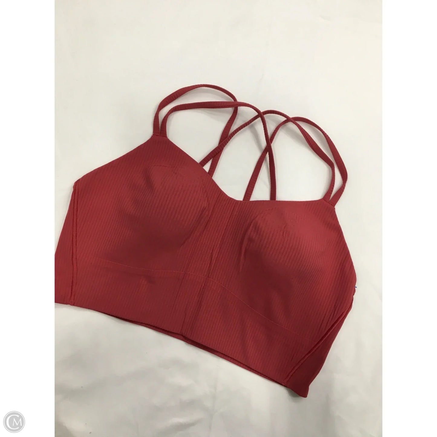 Athletic Bra By Lululemon In Pink, Size: L