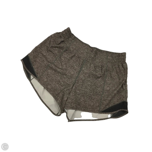 Athletic Shorts By Lululemon In Grey, Size: 8