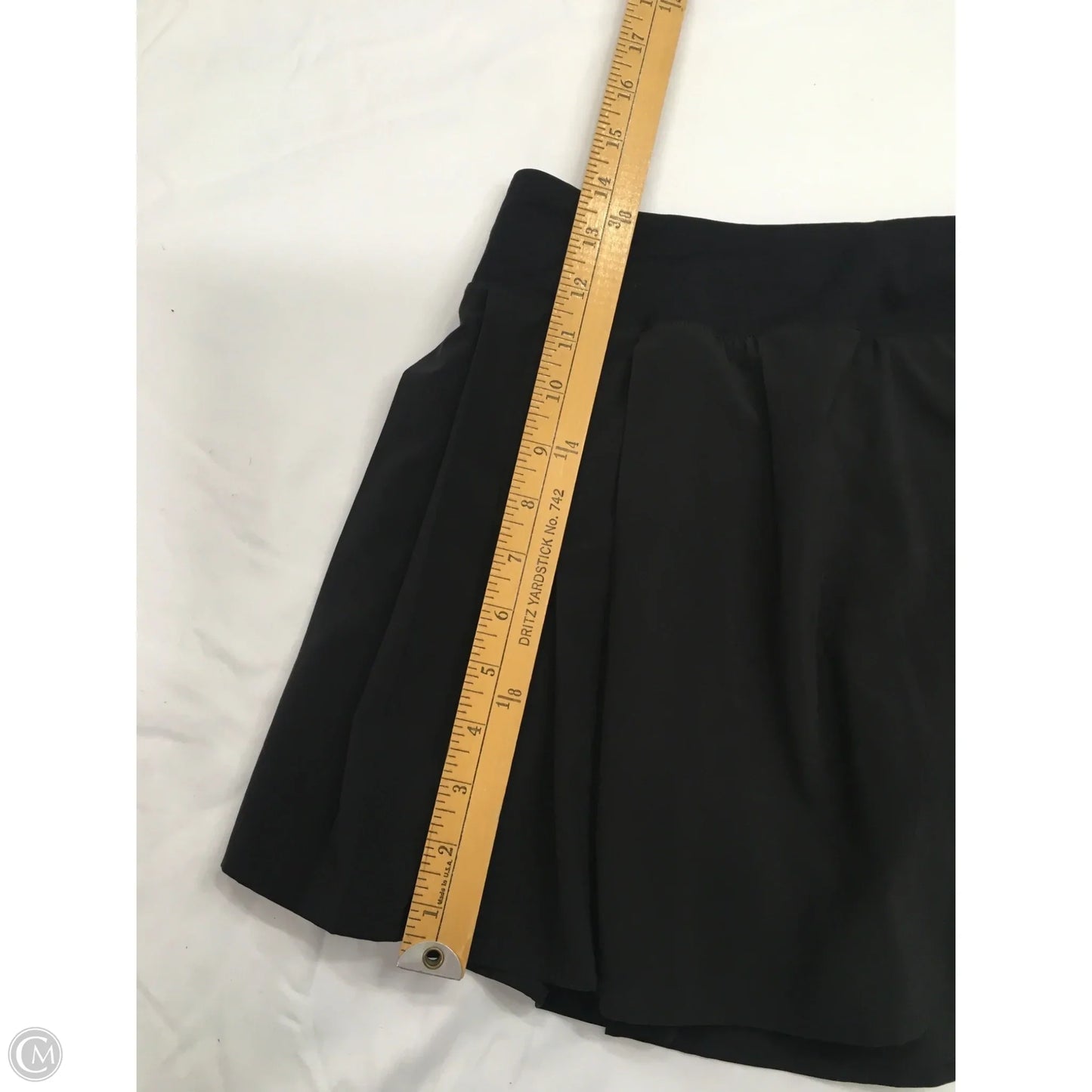 Athletic Skort By Lululemon In Black, Size: 8