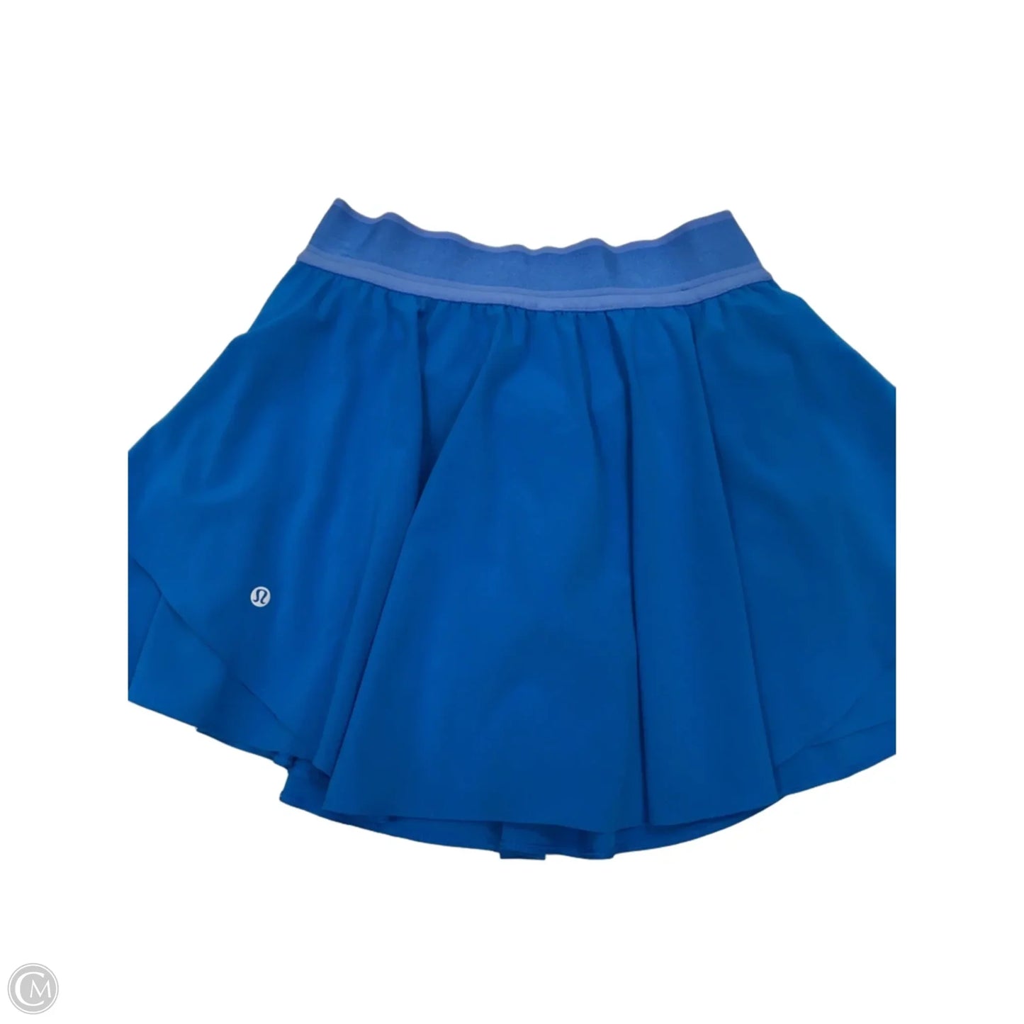 Athletic Skort By Lululemon In Blue, Size: 8