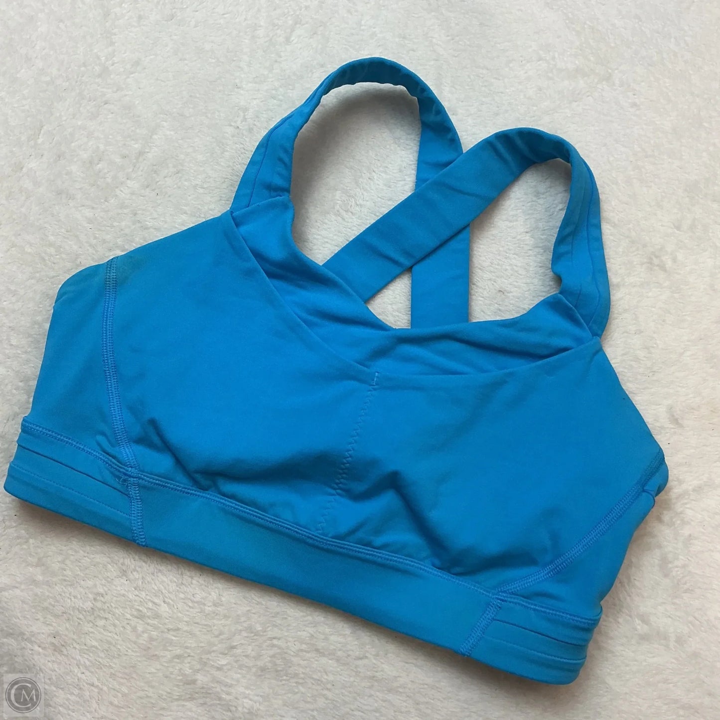 Athletic Bra By Lululemon In Blue, Size: S