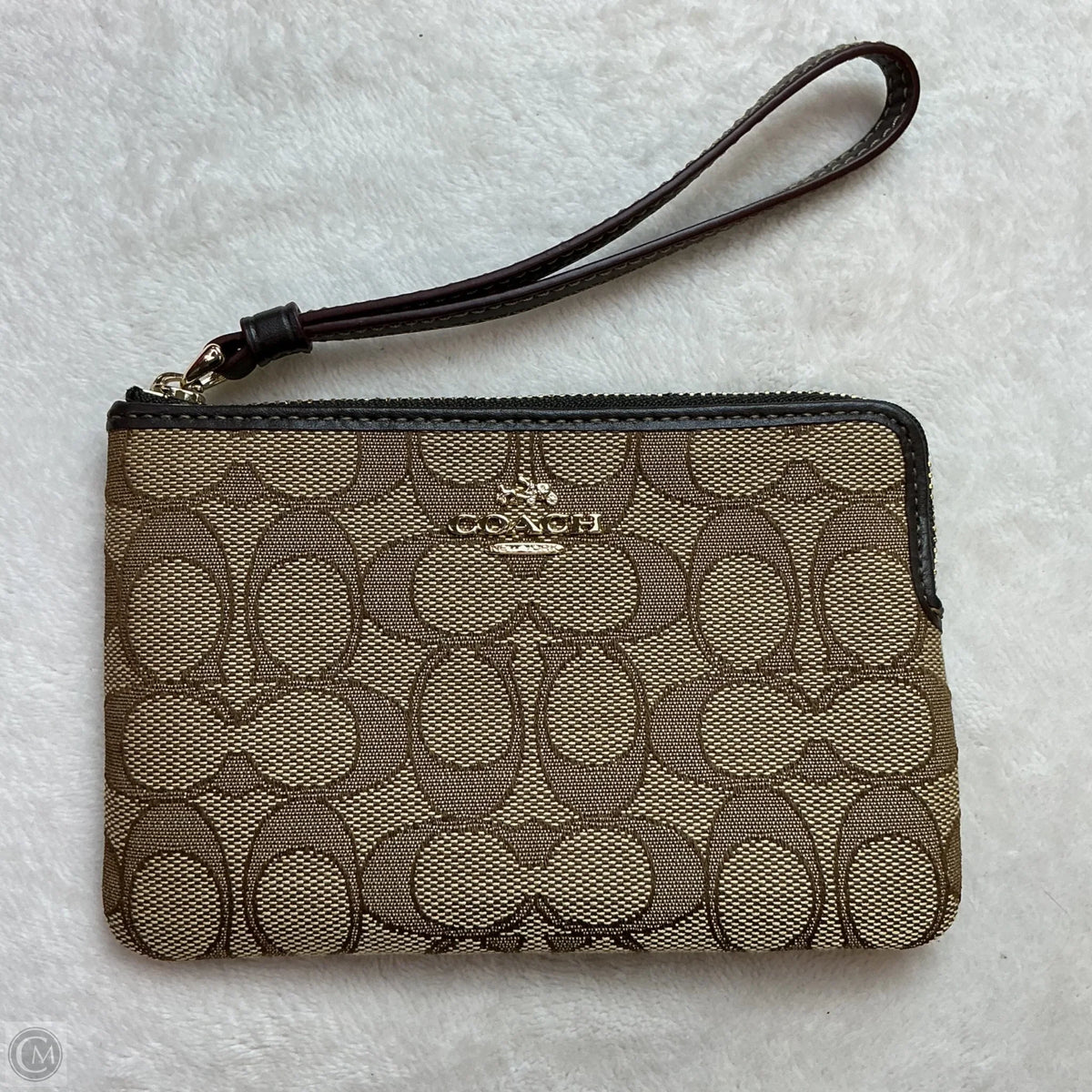 Wristlet Designer By Coach, Size: Small