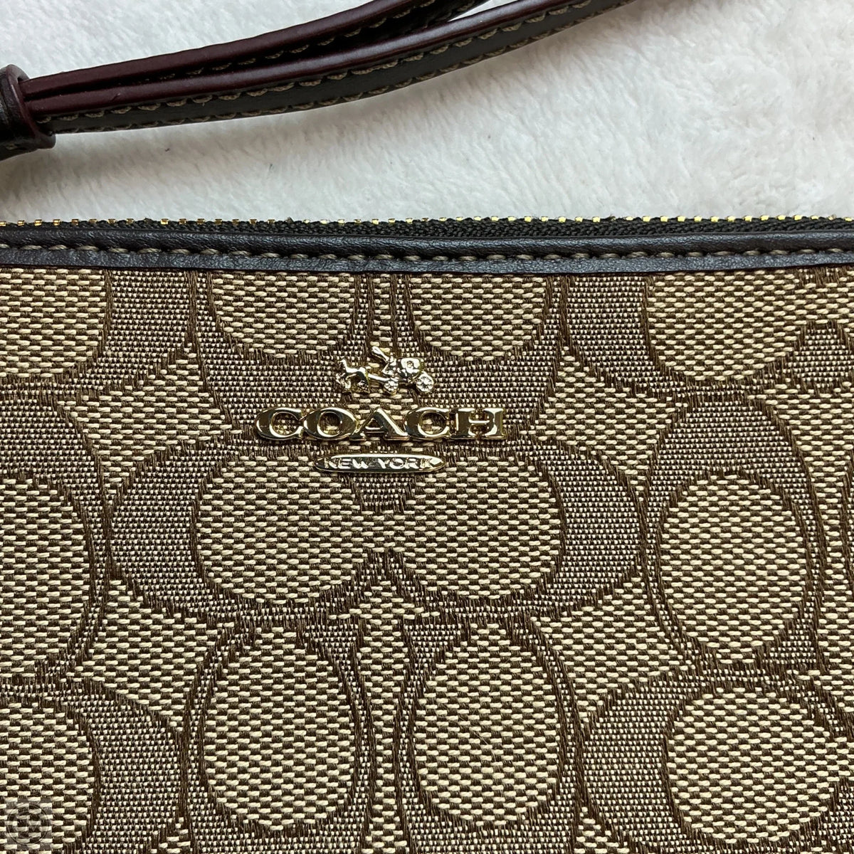 Wristlet Designer By Coach, Size: Small