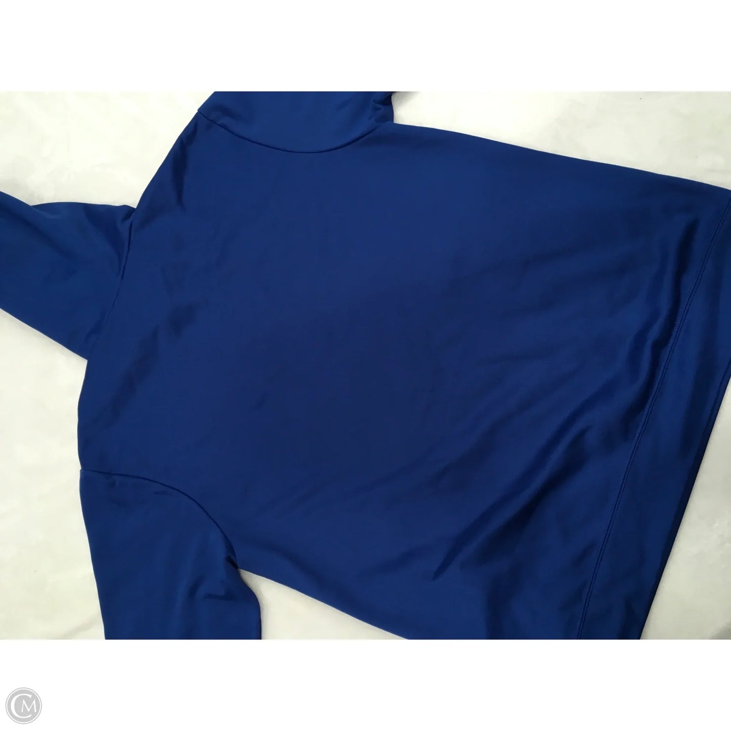 Sweatshirt Hoodie By Majestic In Blue, Size: L