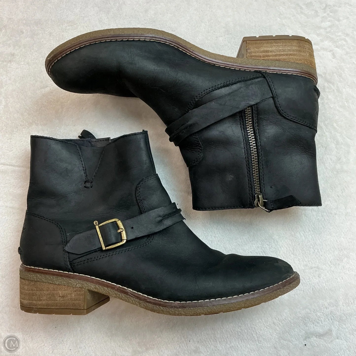 Boots Ankle Heels By Sperry In Brown, Size: 9