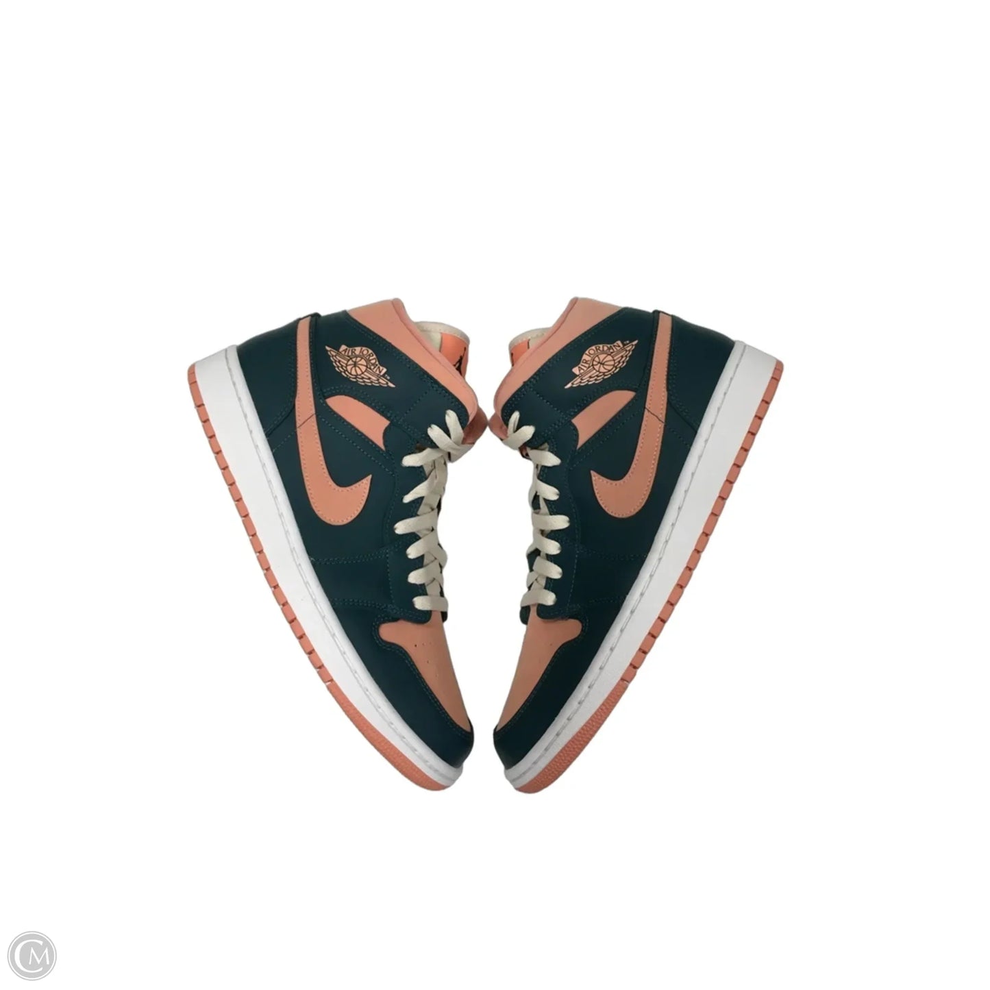 Shoes Sneakers By Nike In Green & Pink, Size: 10