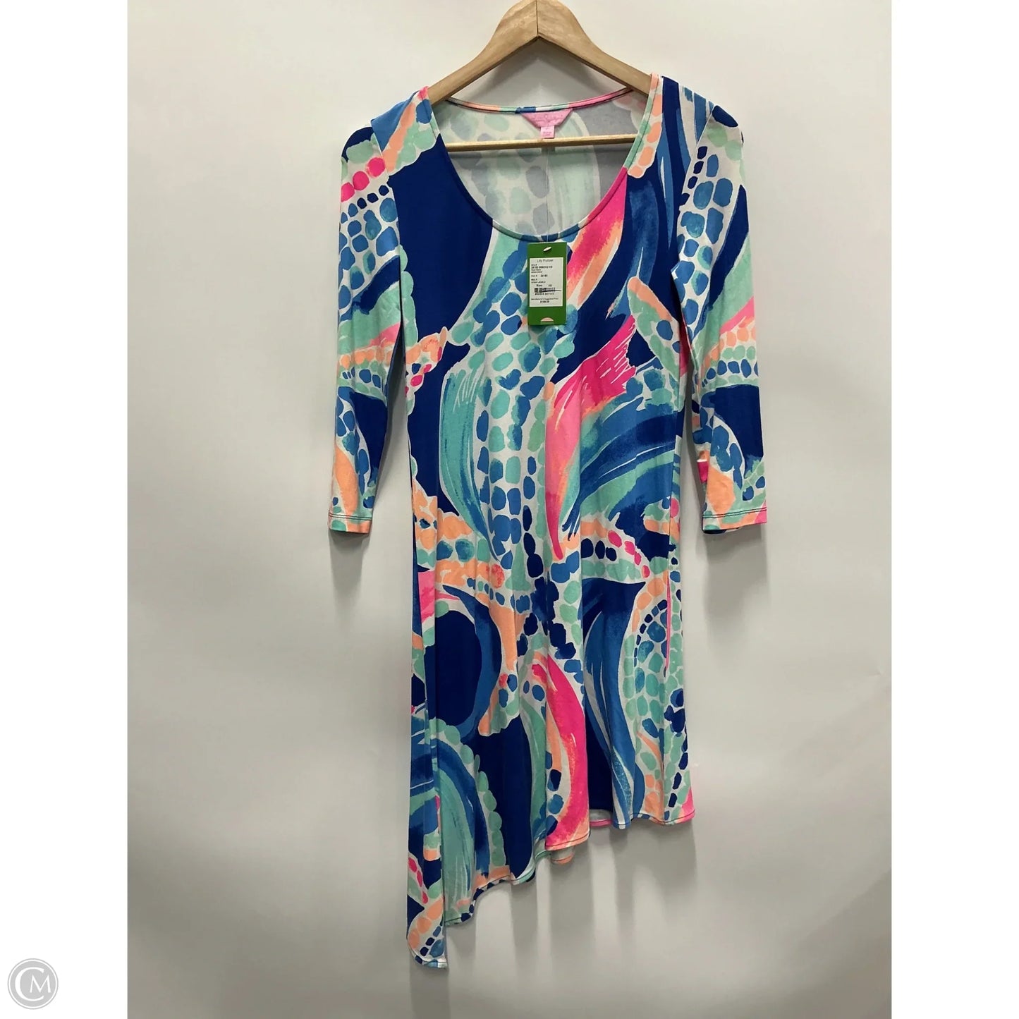 Dress Designer By Lilly Pulitzer In Blue & Pink, Size: Xs