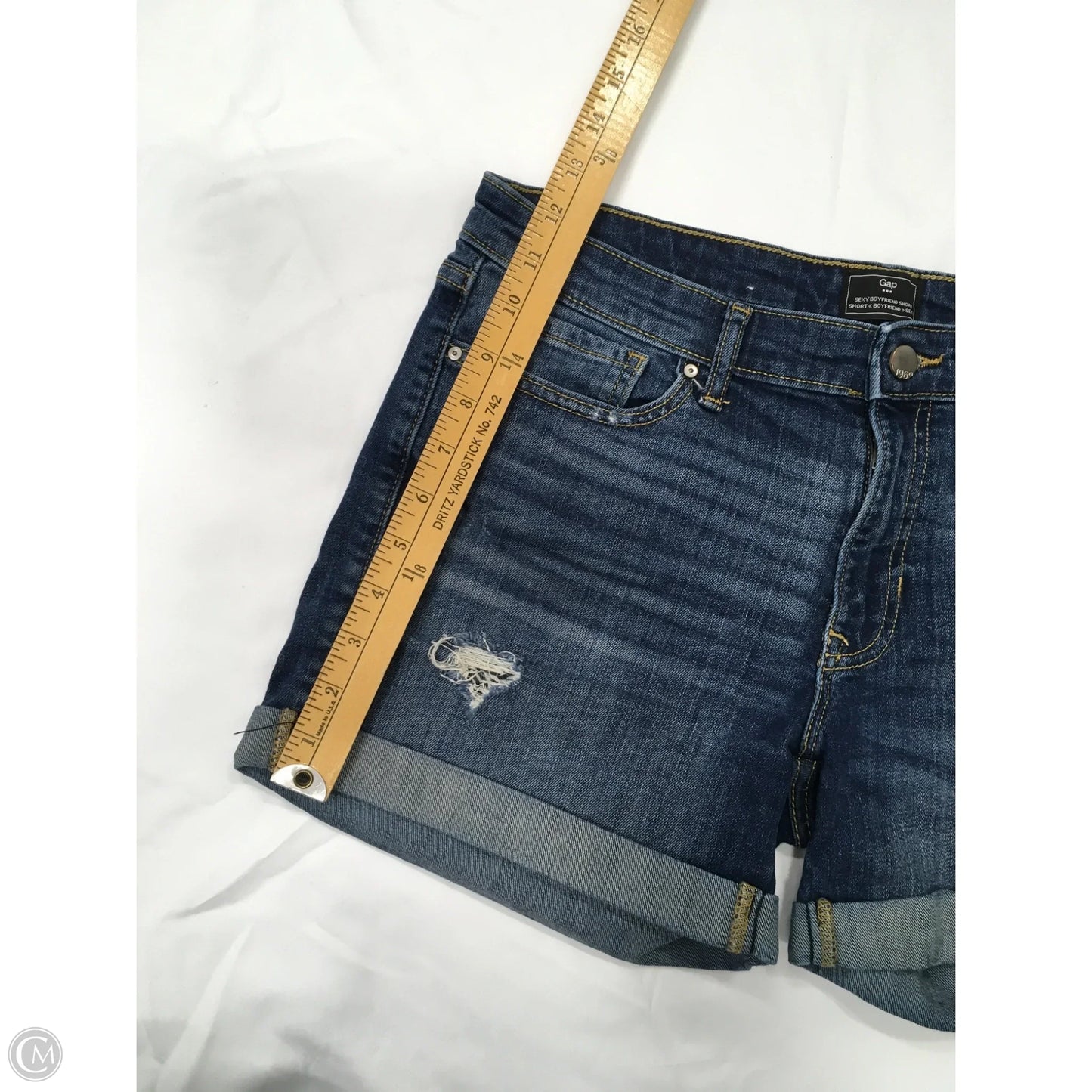 Shorts By Gap In Blue Denim, Size: 6