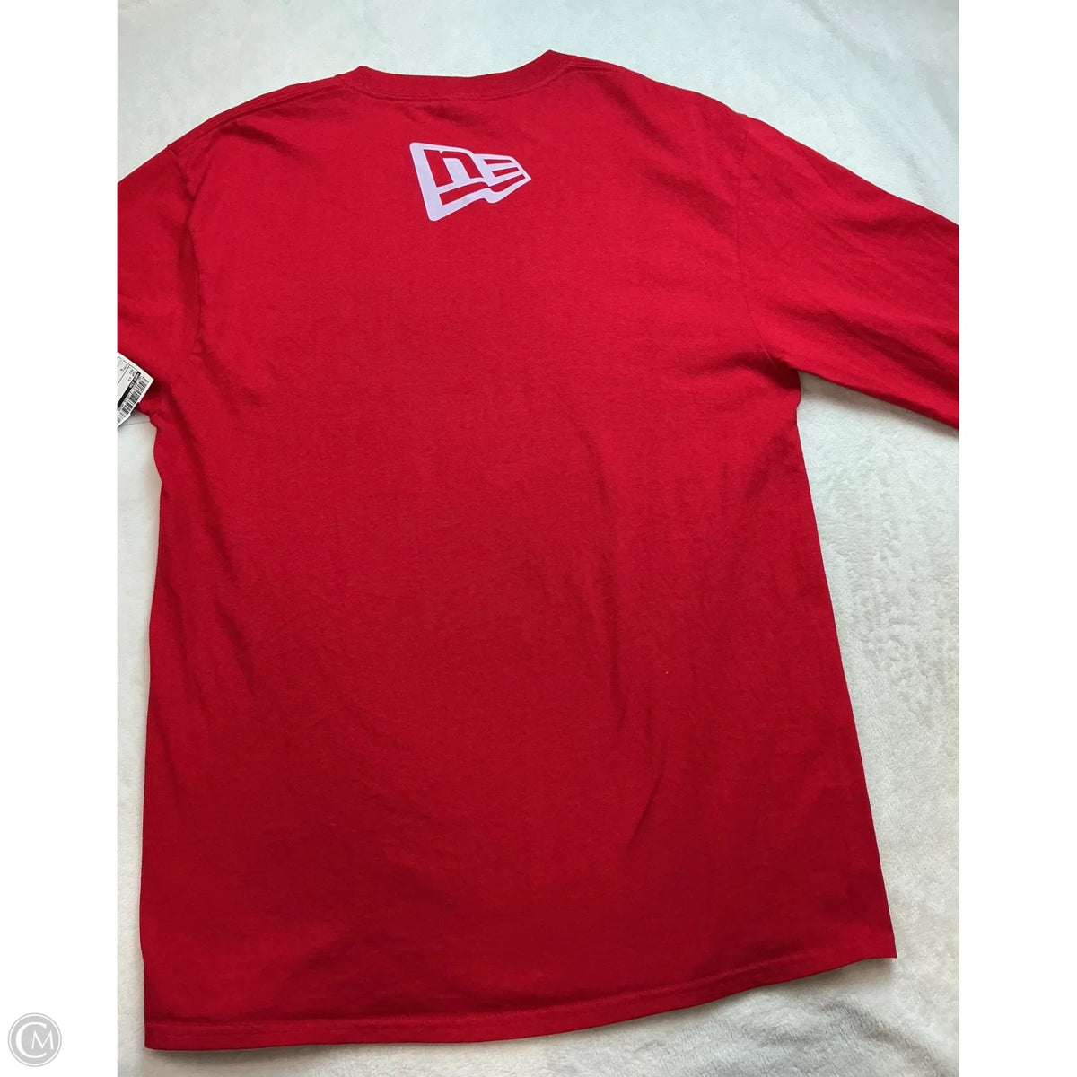 Top Long Sleeve By New Era In Red, Size: L