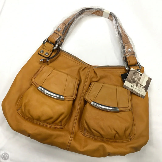 Handbag Leather By B. Makowsky, Size: Large