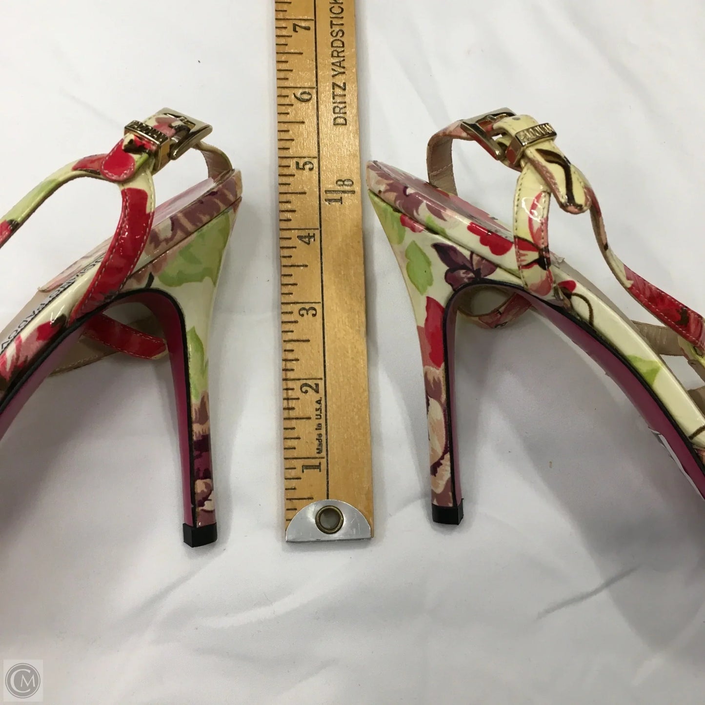 Shoes Heels Stiletto By Clothes Mentor In Floral Print, Size: 8