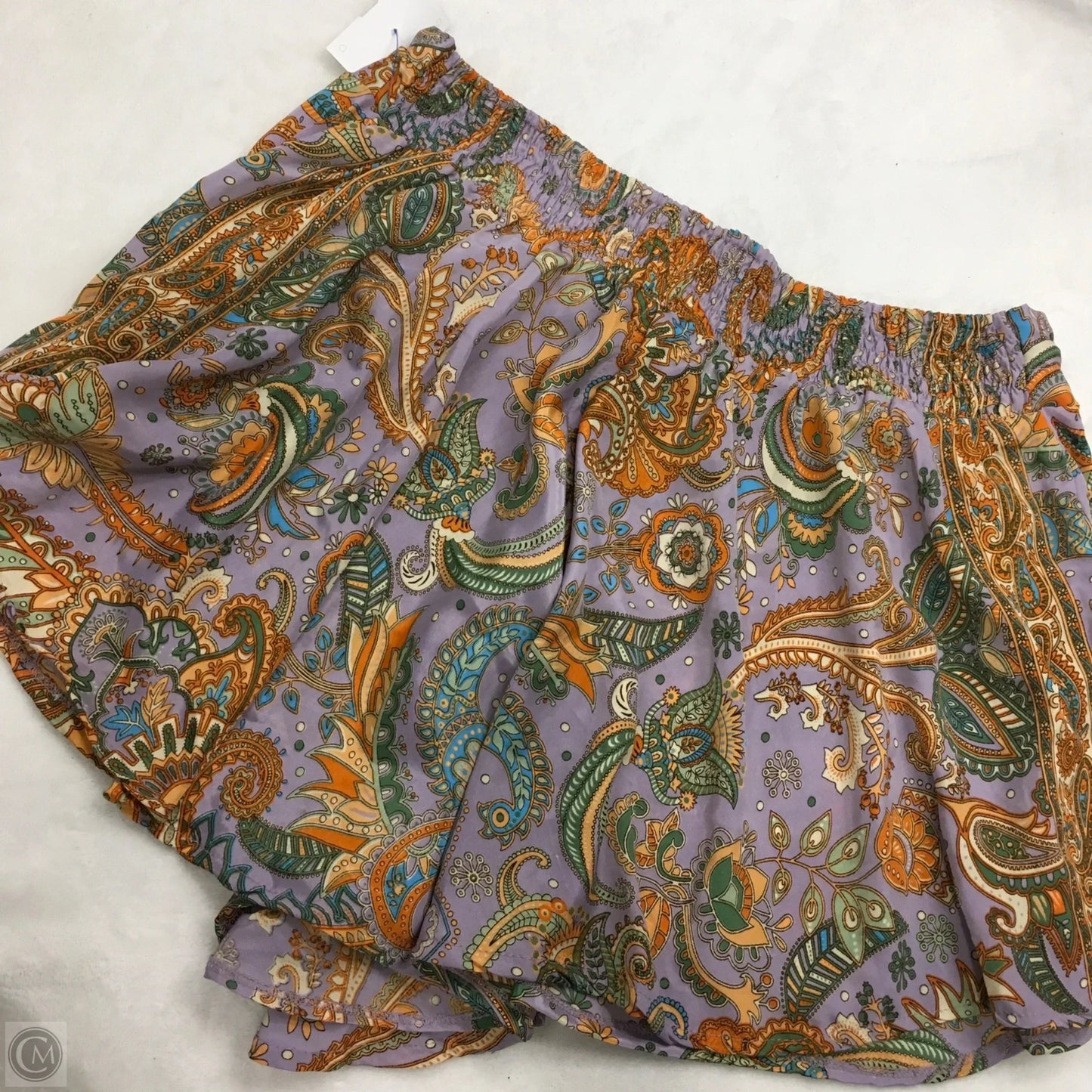 Shorts By Earthbound In Purple & Yellow, Size: Xl