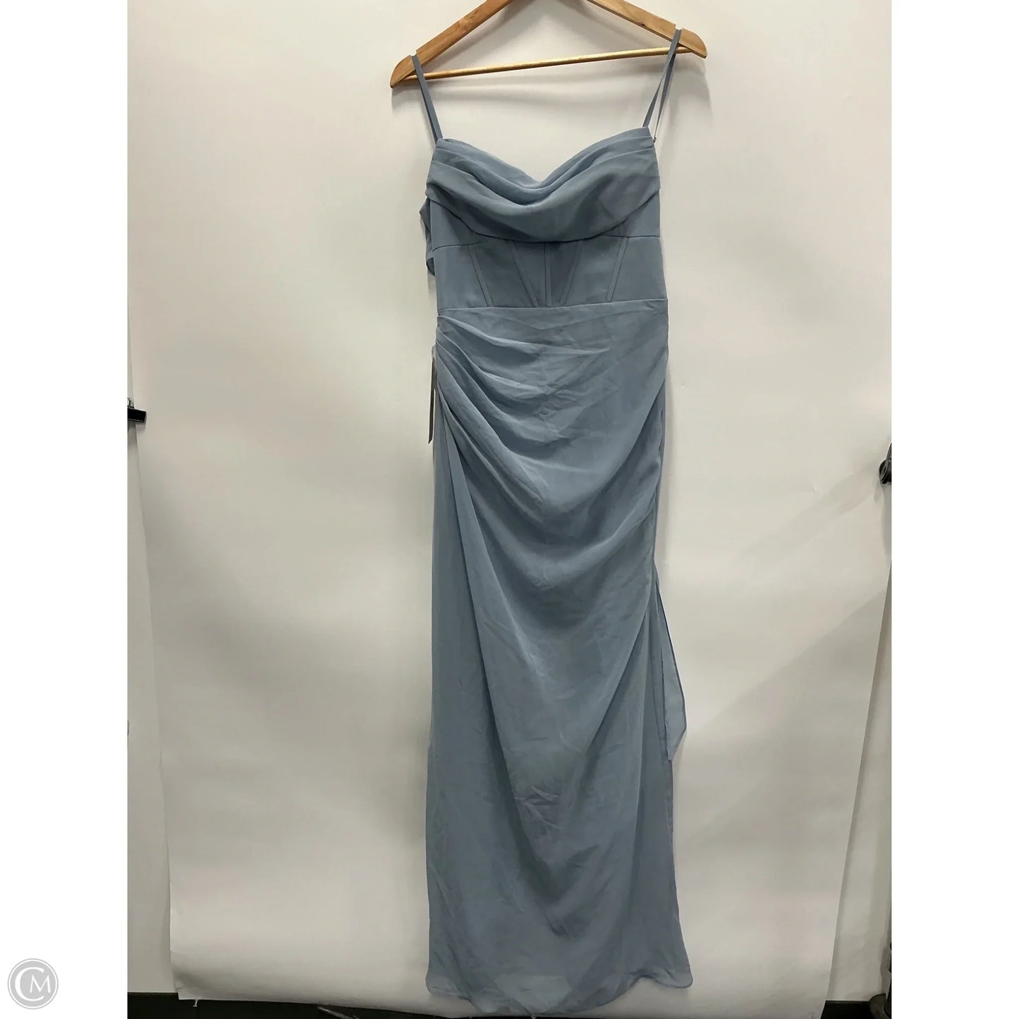 Dress Party Long By Cmc In Blue, Size: M