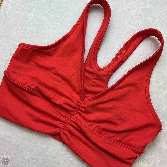 Athletic Bra By Alo In Orange, Size: M